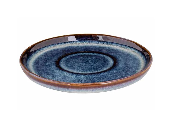 Jade indigo- ondertas- Ø15cm- plat
