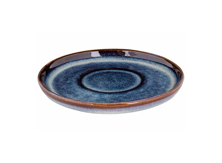 Jade indigo- ondertas- Ø15cm- plat
