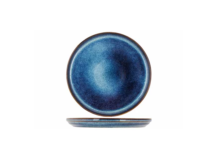 Jade indigo- plat bord- Ø27xh2,7cm