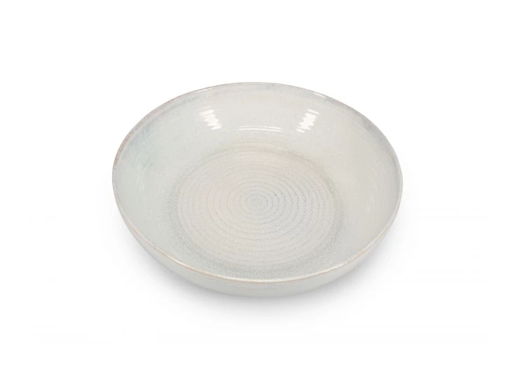 Cameo serveerschaal- beige- Ø32xh7,5cm- bovenkant