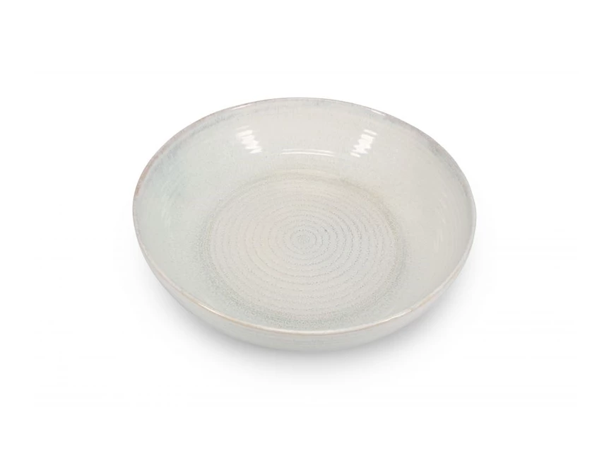 Cameo serveerschaal- beige- Ø32xh7,5cm- bovenkant