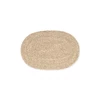 Maisblad placemat- ovaal- beige- 45x30cm