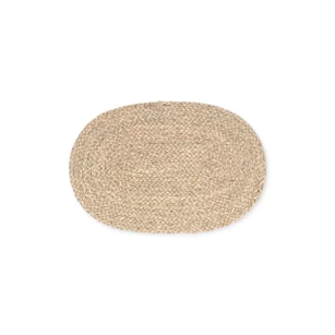 Maisblad placemat- ovaal- beige- 45x30cm