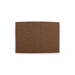 Fabric look dinner placemat- cognac- 43x30cm