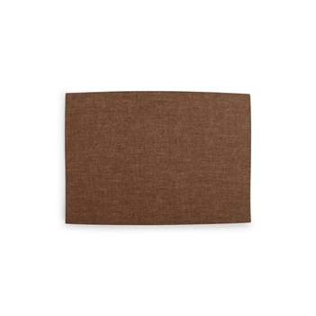 Fabric look dinner placemat- cognac- 43x30cm