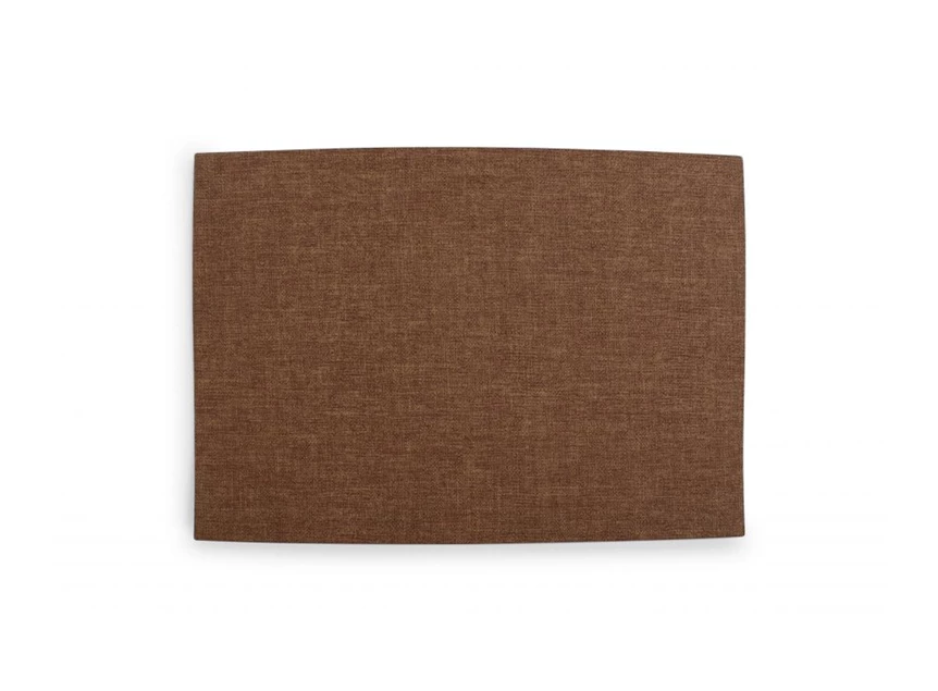Fabric look dinner placemat- cognac- 43x30cm