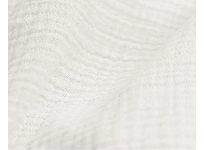 Mousseline Perkal- off wit- 140*200/220- detail