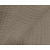 Mousseline Perkal- taupe- 200*200/220- detail
