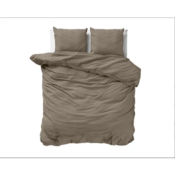 Mousseline Perkal- taupe- 240*200/220