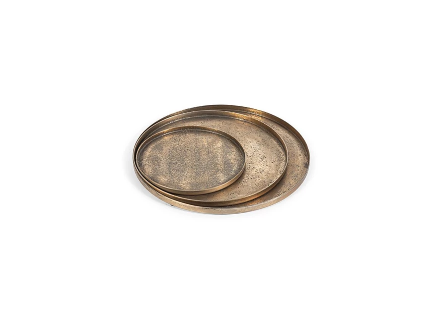 TH1097 sand texture plate antiek goud ekocandle