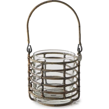 Rustic Rattan Saint-Briac Votive