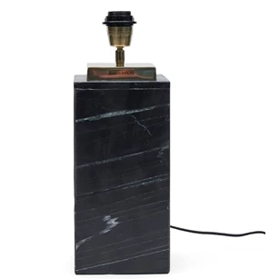 Sierra Marble vierkante lampenvoet