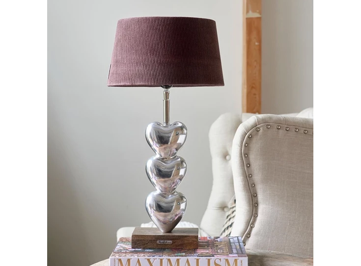 Lovely Heart Table Lamp- sfeerbeeld