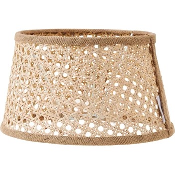 Lovely Webbing Lamp Shade Ø25x20 - Riet - Naturel