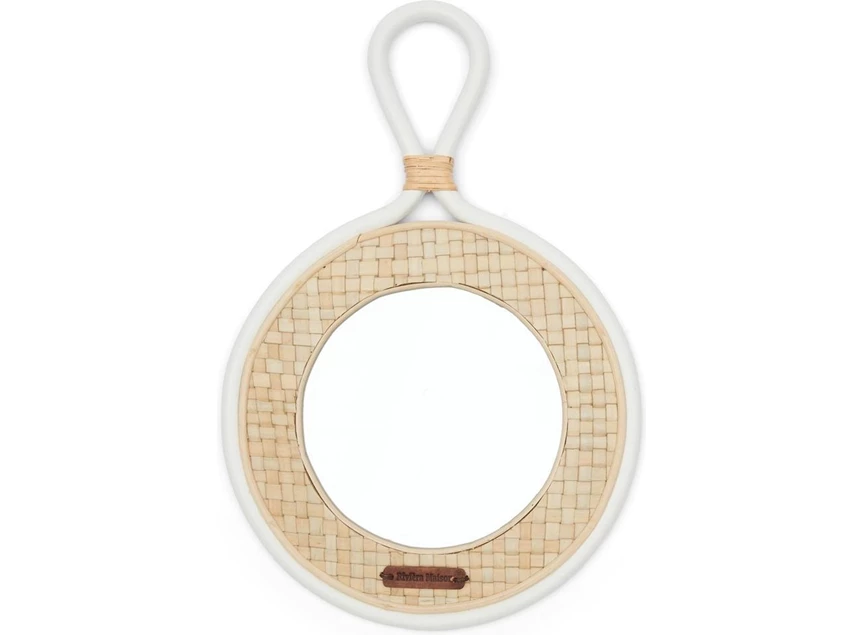 Natural Weave Mirror