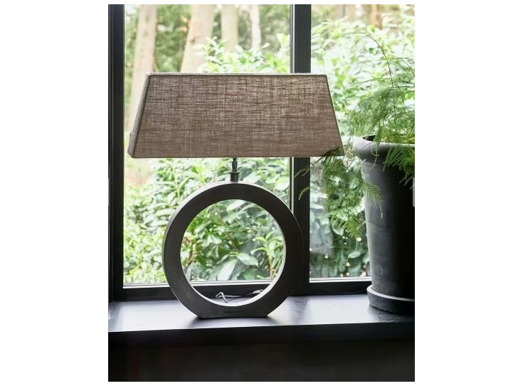 Rectangular Lampshade flax 15x60- sfeerbeeld