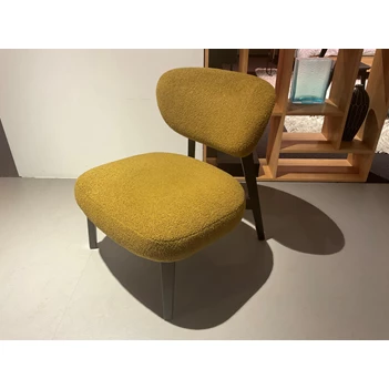 Bijzetzetel Boyd stof teddy groen Het Anker