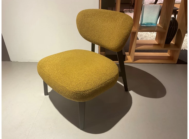 Bijzetzetel Boyd stof teddy groen Het Anker