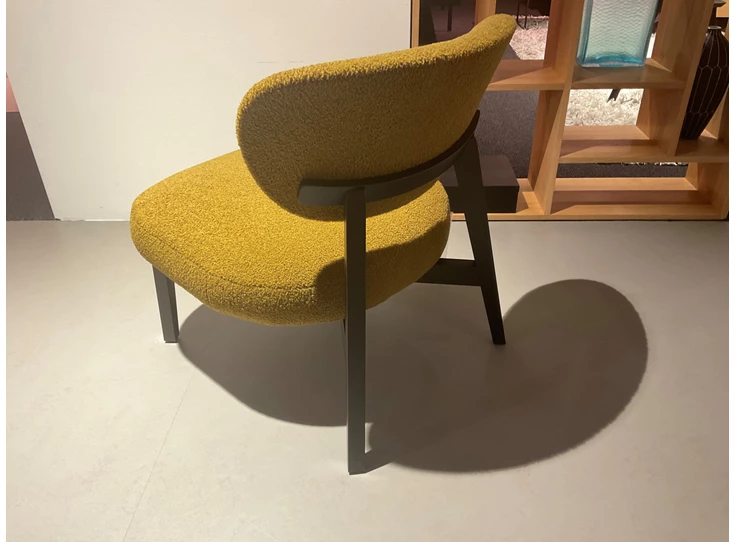 Achterkant Bijzetzetel Boyd stof teddy groen Het Anker