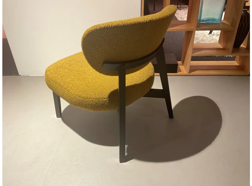 Achterkant Bijzetzetel Boyd stof teddy groen Het Anker