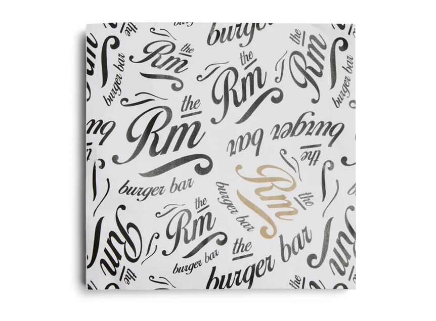 Paper napkin classic burger bar