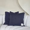 Pillow cover blueberry blue 60×60- sfeerbeeld