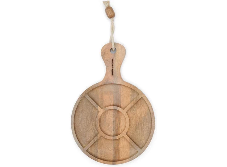 Sizzling Summer Party Plate- Mangohout- Natural