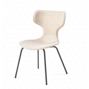 Stoel Ego Fia bonded leather beige Lievens