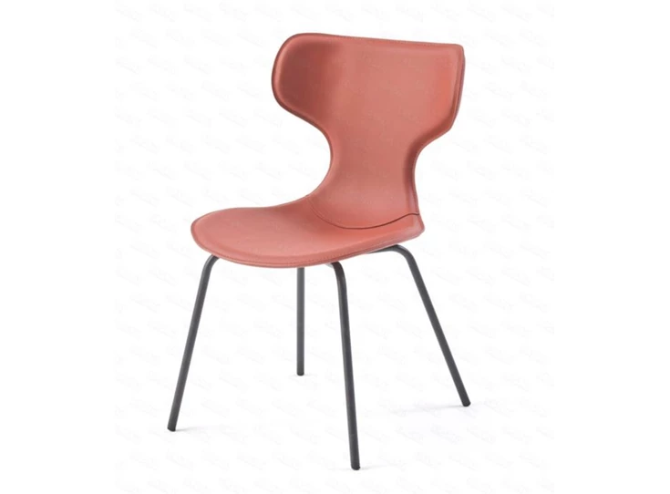 Stoel Ego Fia bonded leather terra Lievens