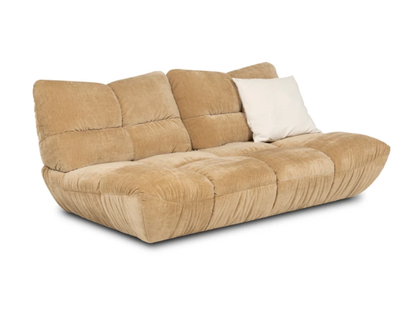 Canapé sofa 3-zit Passion stof zand camel Designwerk