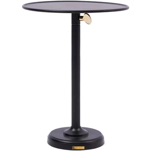 Bijzettafel Verstelbaar- Venice Adjustable Sofa Table L- Zwart