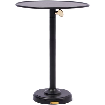 Bijzettafel Verstelbaar- Venice Adjustable Sofa Table L- Zwart