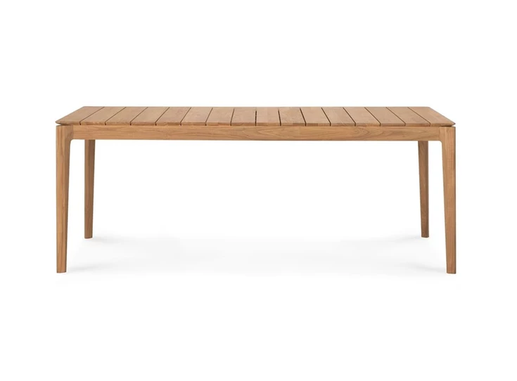 Gesloten Verlengbare tuintafel Bok outdoor teak 10304 Ethnicraft