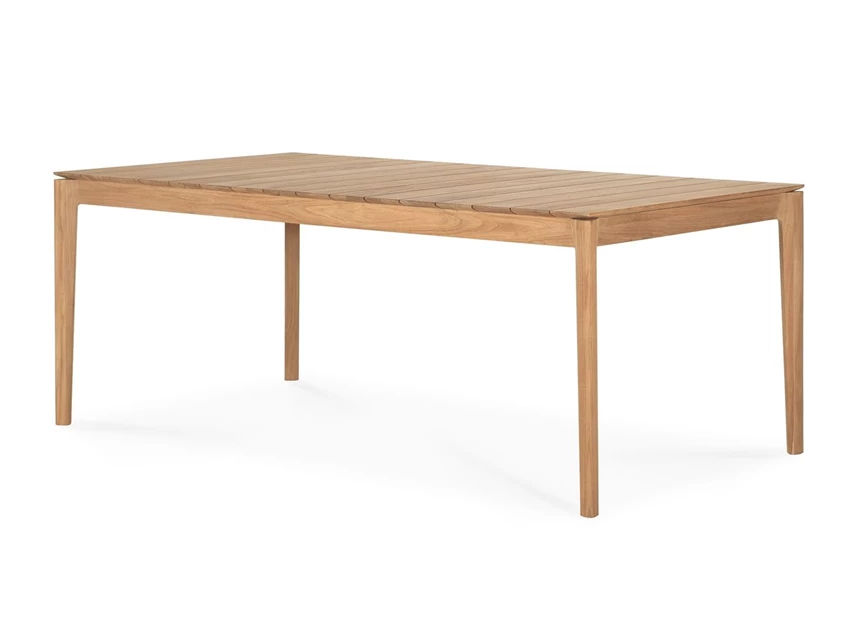 Zijde Verlengbare tuintafel Bok outdoor teak 10304 Ethnicraft
