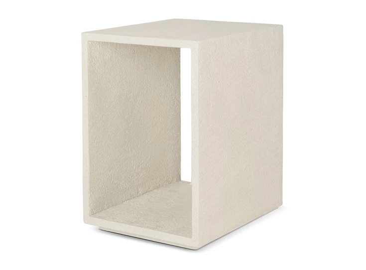 Zijkant Bijzettafel nachtkast Elements 26416 off white Ethnicraft