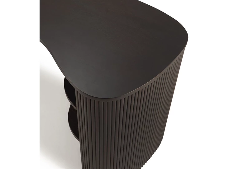 Bovenkant Bureau Roller Max donkerbruin mahonie 35027 Ethnicraft