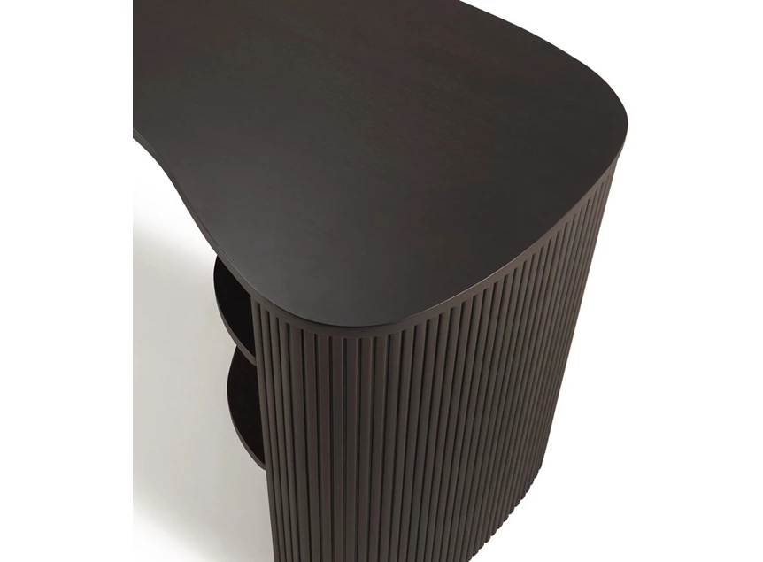 Bovenkant Bureau Roller Max donkerbruin mahonie 35027 Ethnicraft