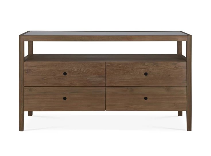 Front Ladekast Spindle reclaimed teak 14177 Ethnicraft