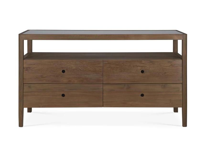 Front Ladekast Spindle reclaimed teak 14177 Ethnicraft