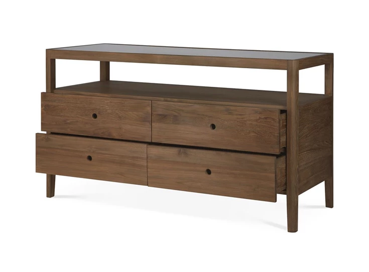 Lades open Ladekast Spindle reclaimed teak 14177 Ethnicraft