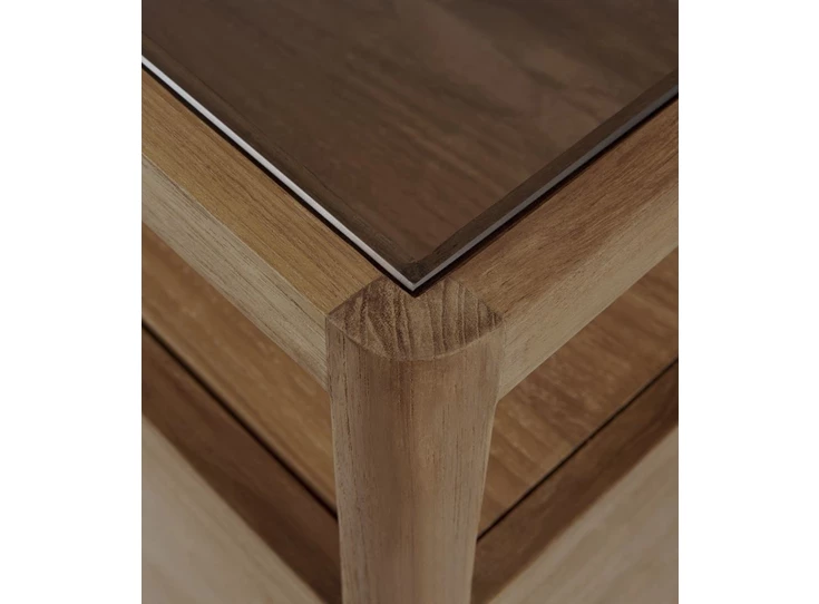 Detail Ladekast Spindle reclaimed teak 14177 Ethnicraft