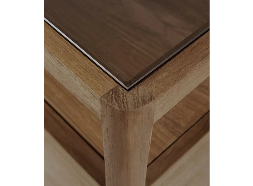 Detail Ladekast Spindle reclaimed teak 14177 Ethnicraft