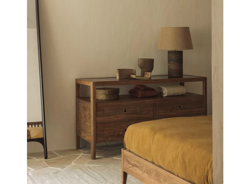 Slaapkamer Ladekast Spindle reclaimed teak 14177 Ethnicraft