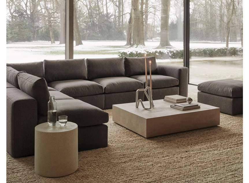 Sfeerfoto Voetenbank Mellow 20034 Granite Eco Ethnicraft