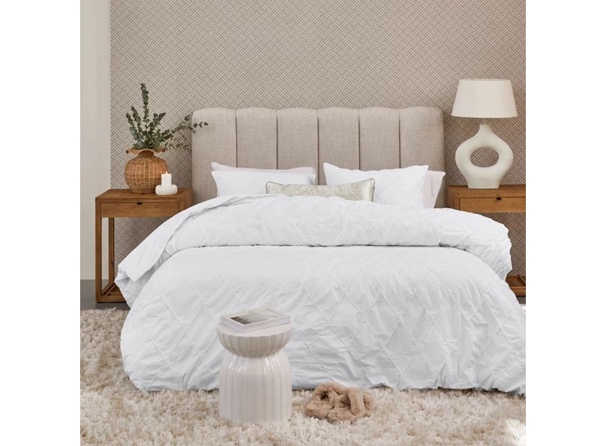 Bijzettafel Sintra Puur Wit Ø35cm- sfeerbeeld