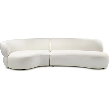 San Remo Sofa Arm Left 2,5 SiWhite