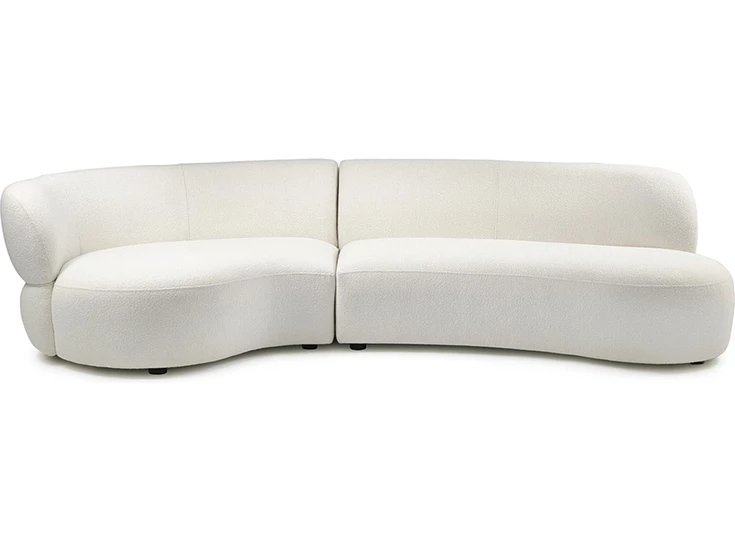 San Remo Sofa Arm Left 2,5 SiWhite