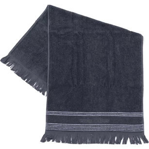 Serene Towel anthracite 100x50- Katoen- Antraciet