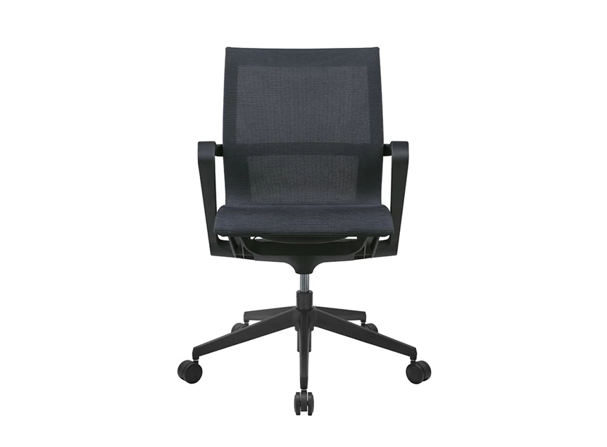 Bureaustoel Ergopro zwart voorkant.jpg