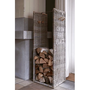 Open Fire Place Log Basket- Opbergmand- L